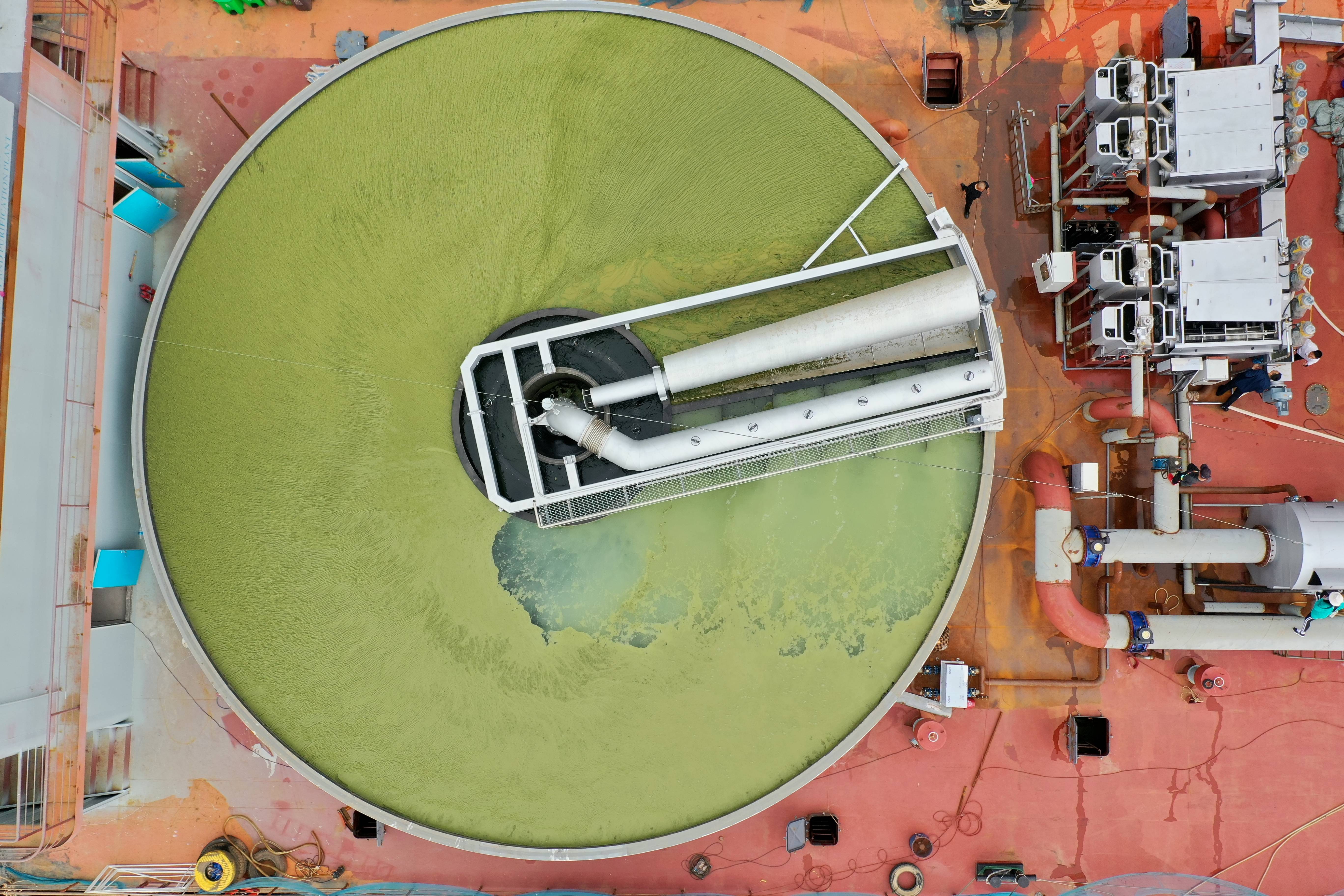 6万吨每天高效浅层气浮除藻项目